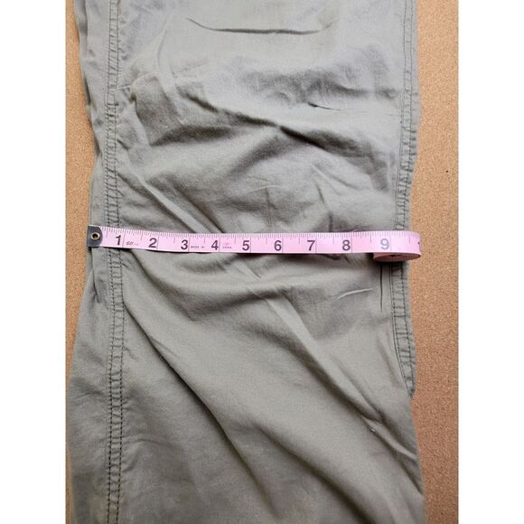 NWT Hollister Women's SM Green‎ Adjustable-Rise Parachute Baggy Pant - Picture 9 of 12